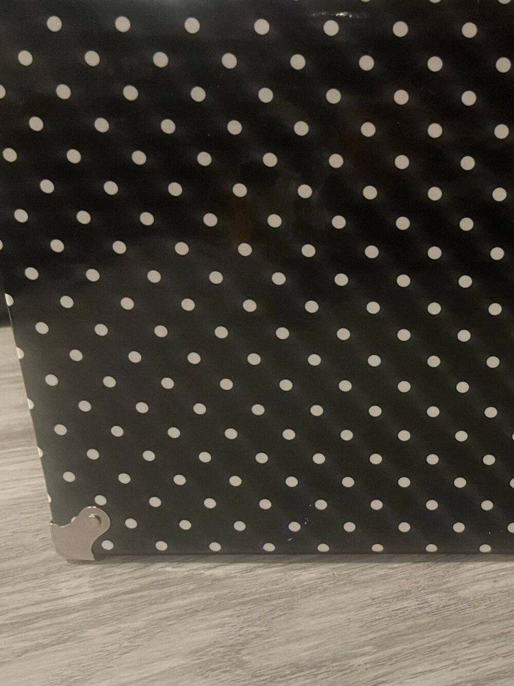 Rare Vintage 80s POCKETRUNK THE ORIGINAL Polka Dot Briefcase - Picture 11 of 12